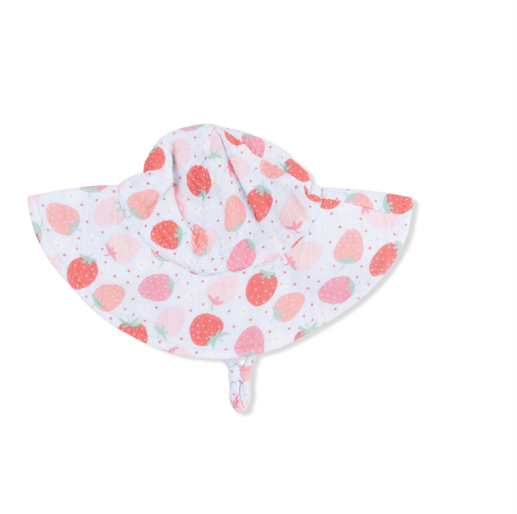 Strawberry Bliss Sun Hat