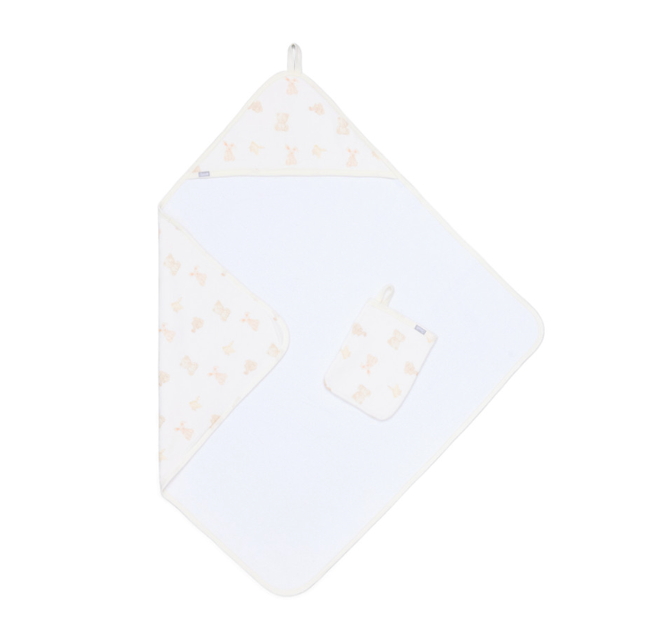 Bear and Bunny Towel