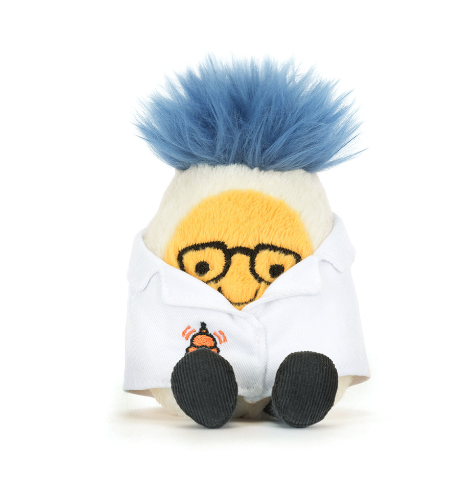 Amuseables Boiled Egg Scientist Outfit