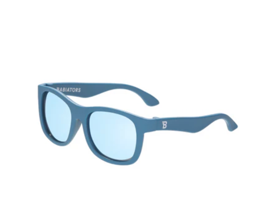 Midnight Blue Navigator/ Polarized Navigator Light Blue Mirrored Lenses