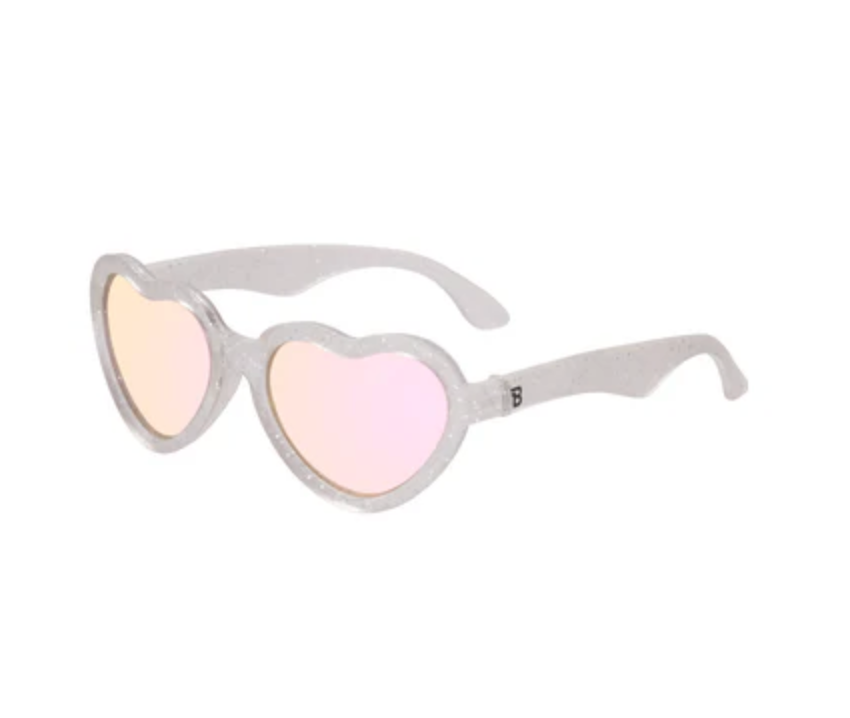 Silver Shimmer | Pink Mirrored Lenses