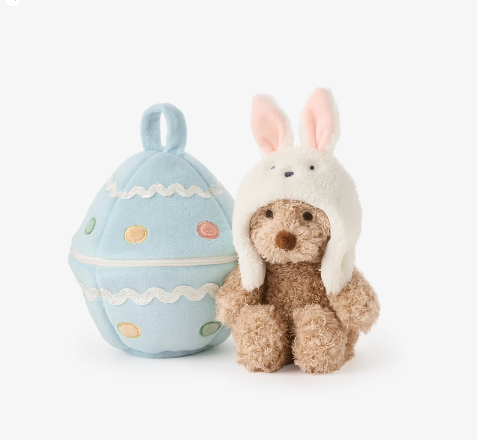 Plush Bear + Easter Egg Activity Toy