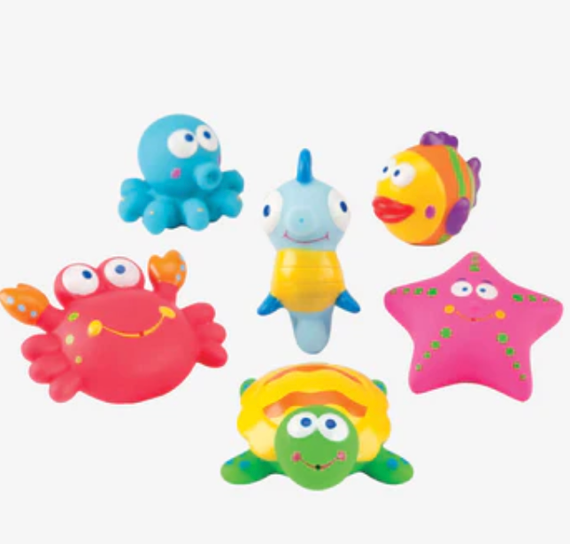 Lagoon Party Squirtie Baby Bath Toy