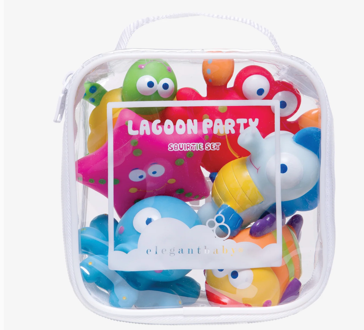 Lagoon Party Squirtie Baby Bath Toy