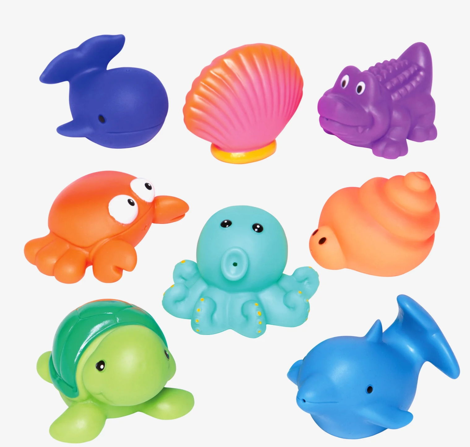 Sea Party Squirtie Baby Bath Toys