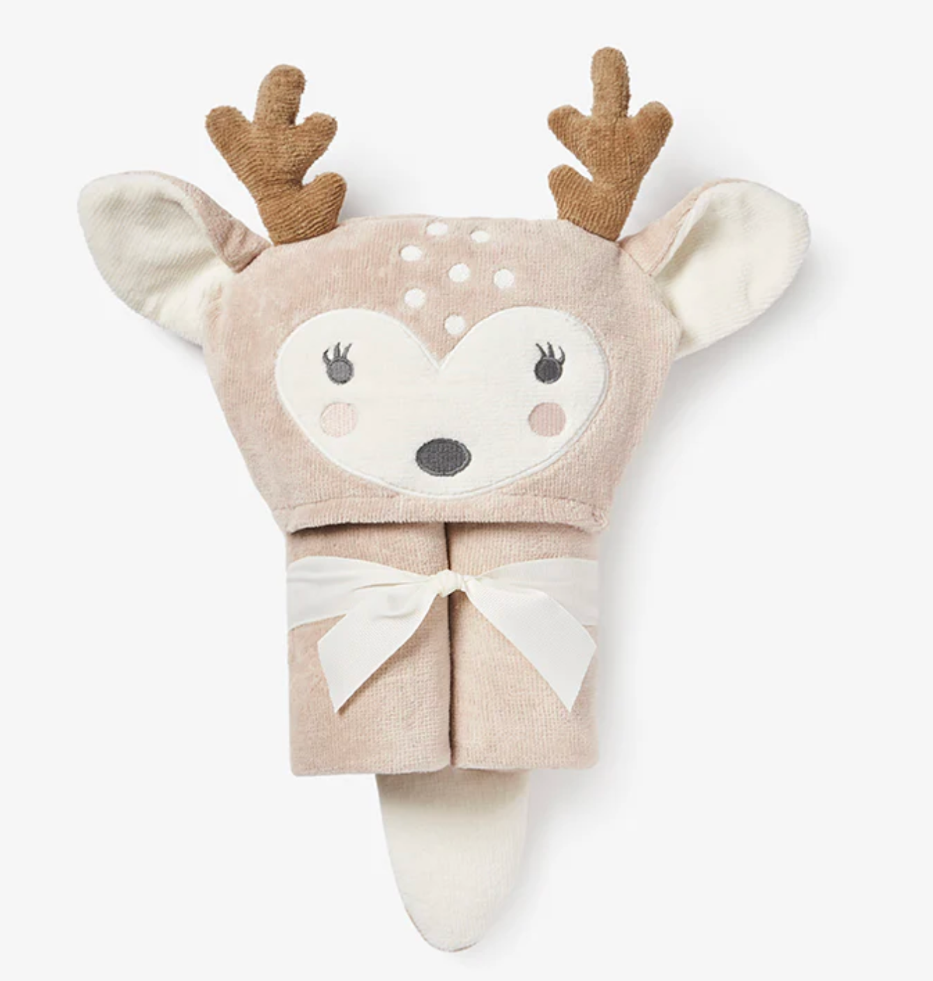 Fawn Hooded Baby Bath Wrap