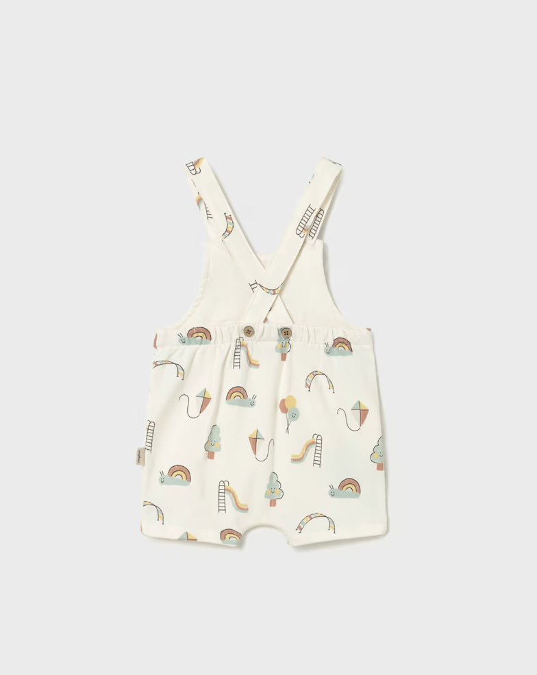 Newborn Printed Dungaree