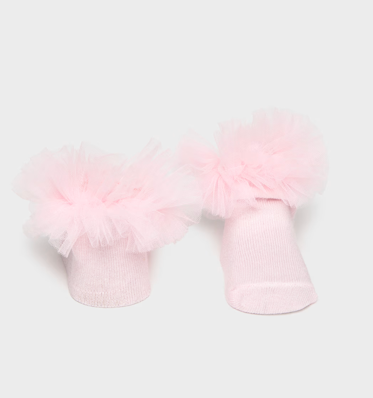 Newborn Girl Headband and Socks