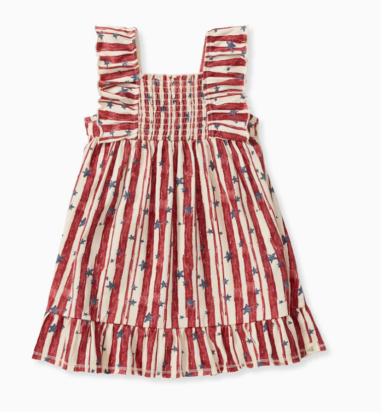 Stars and Stripes Organic Cotton Dress