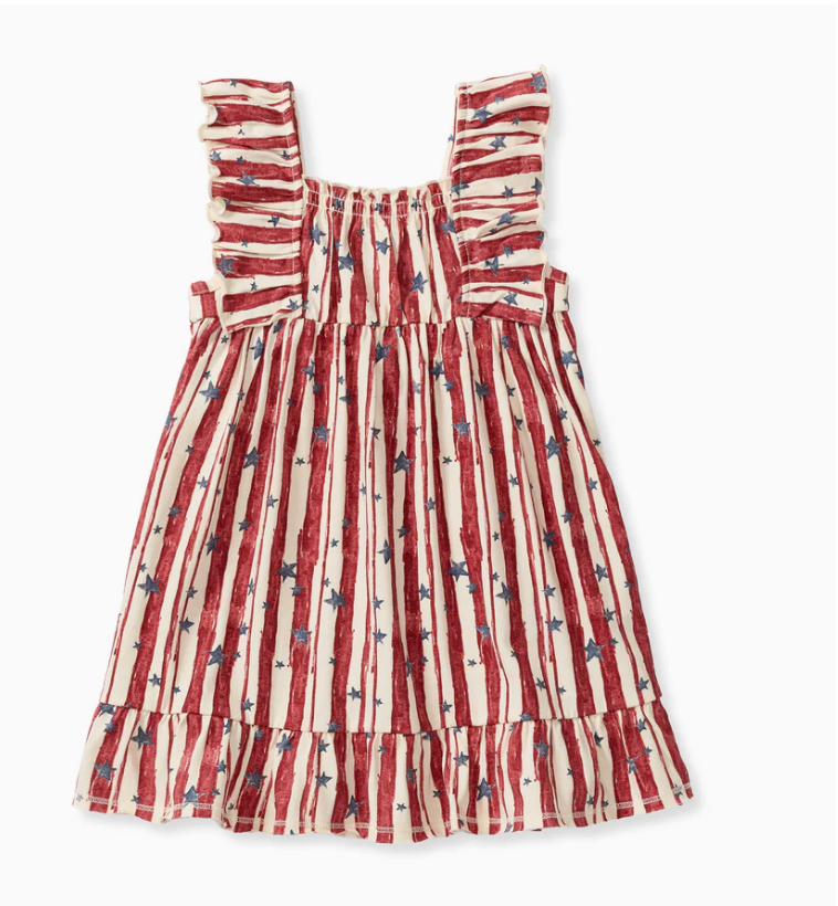 Stars and Stripes Organic Cotton Dress