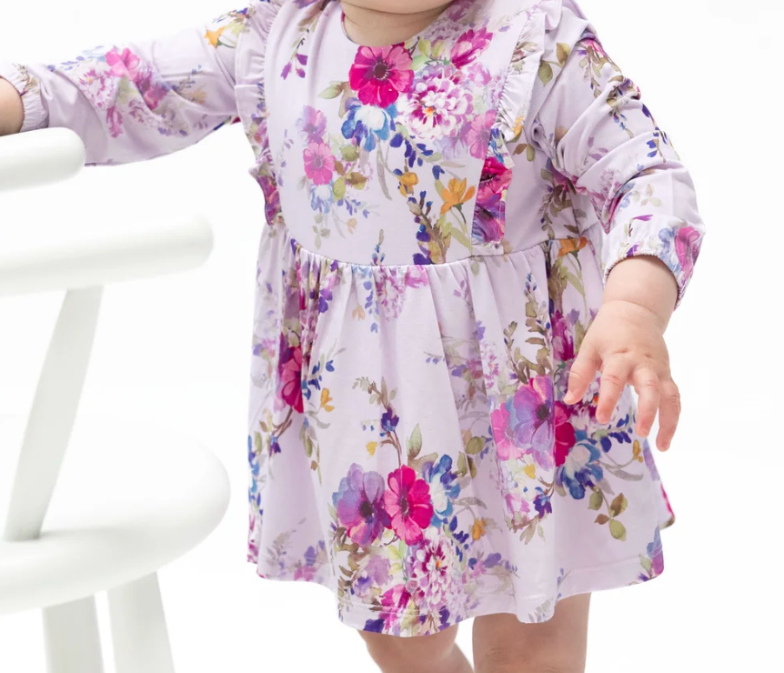 Dahlia Ruffle Dress and Leggings