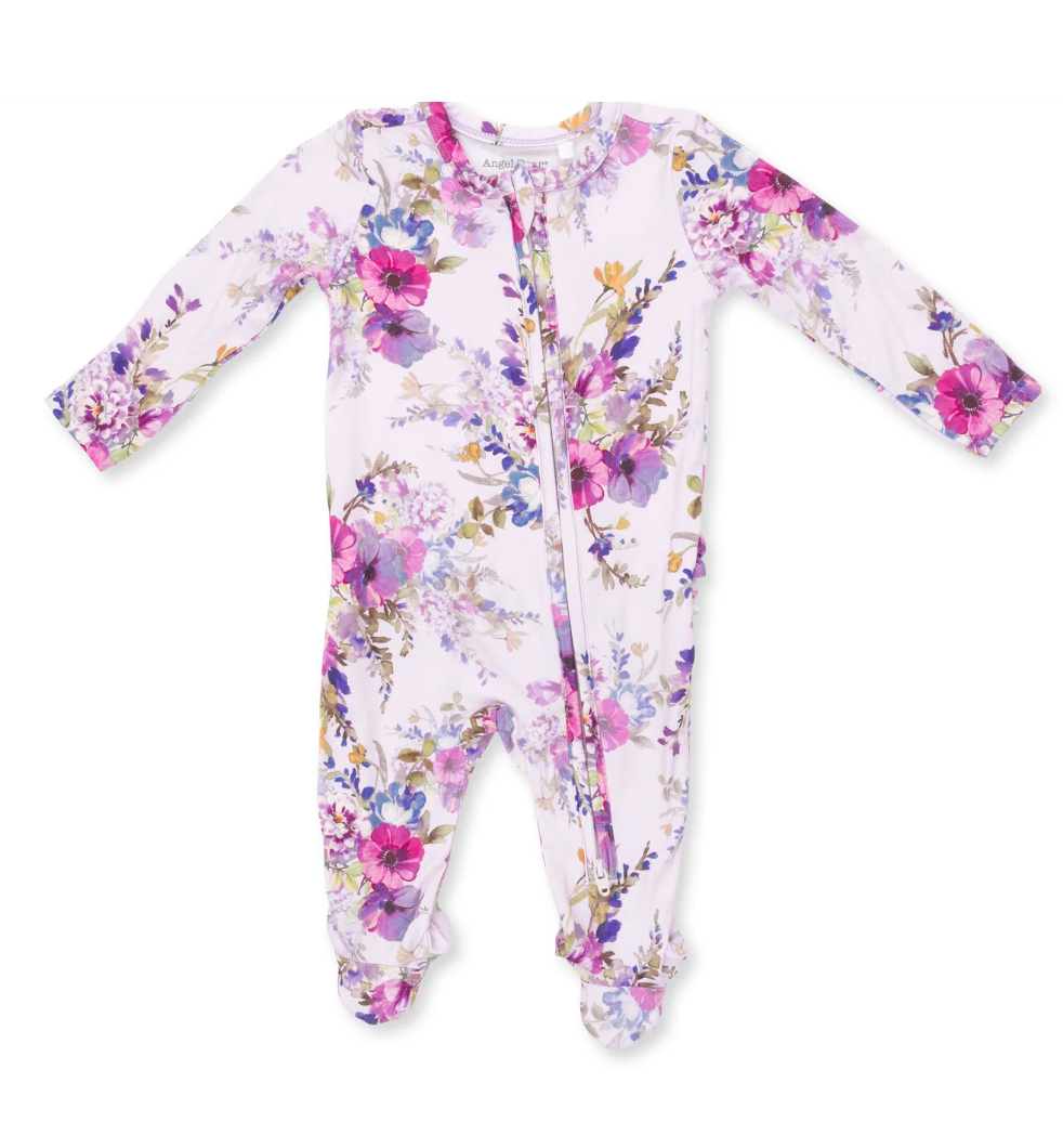 Dahlia 2 Way Ruffle Zipper Footie