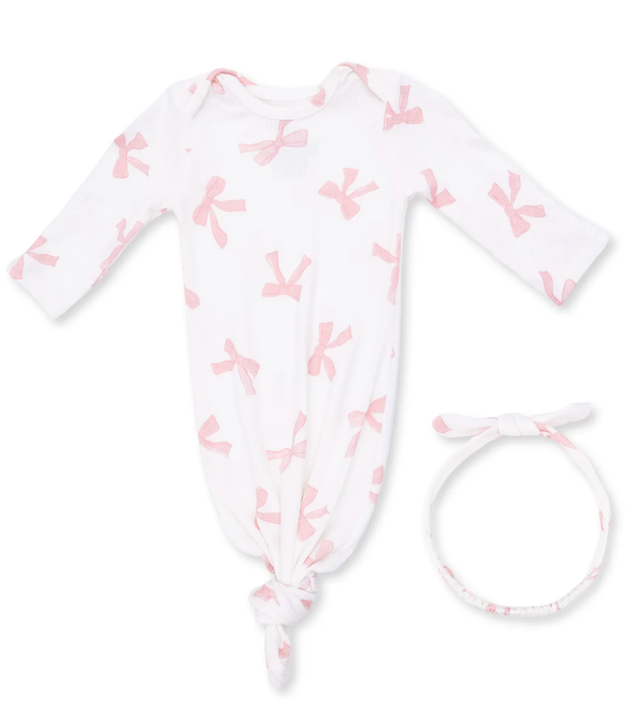 Knotted Gown and Headband - Pretty Bows