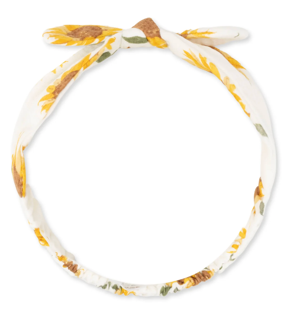 Baby Sunflower Knot Headband