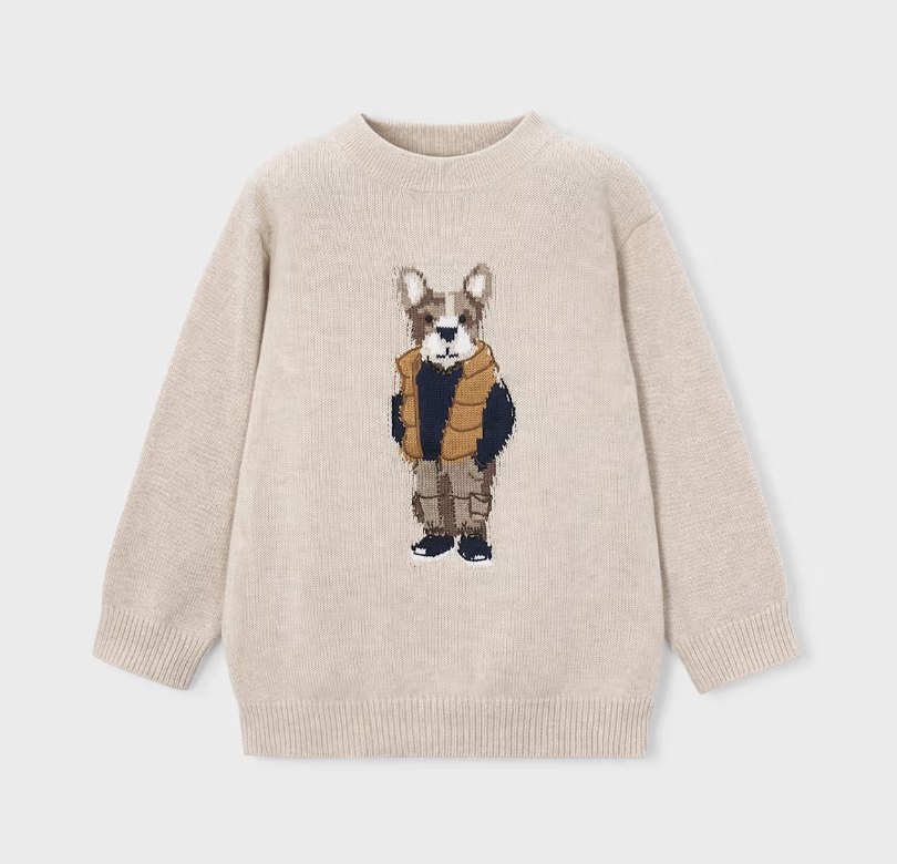 Polo Intarsia Sweater