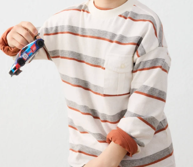 Striped Pocket T-Shirt