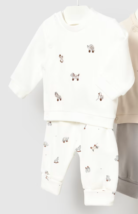 Toy Animal Shirt and Pant Set