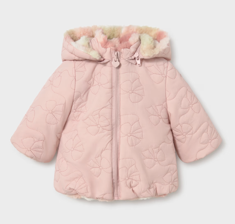 Reversible Puffer Bow Jacket