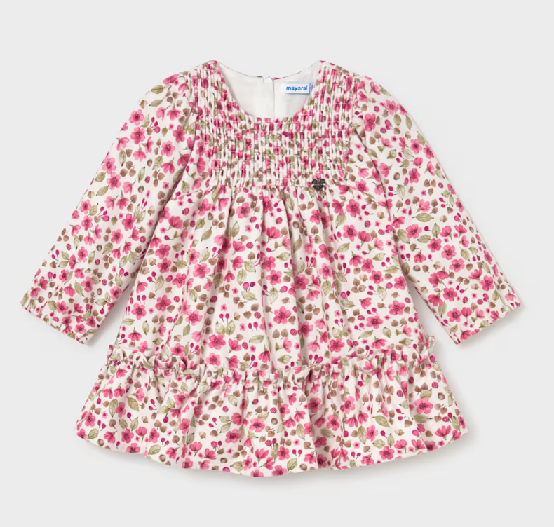 Velvet Floral Dress