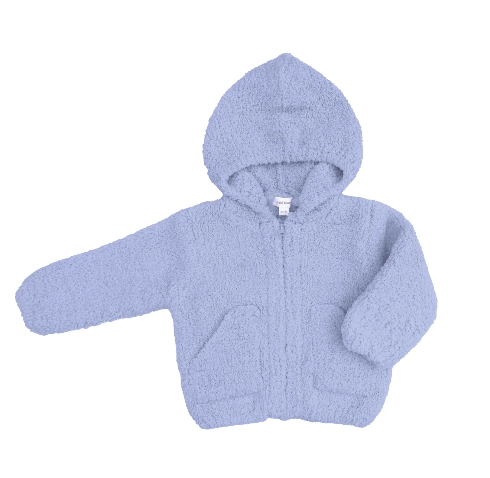 Chenille Hooded Jacket - Angel Dear