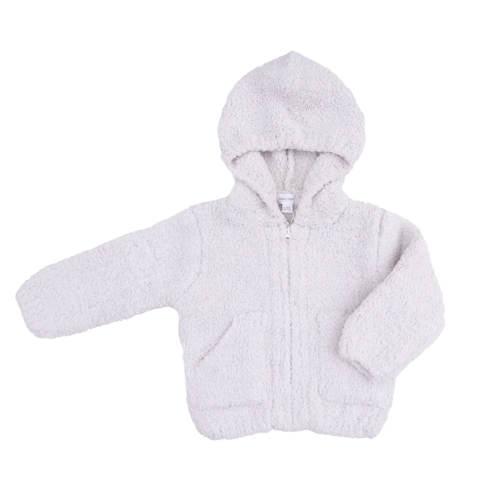 Chenille Hooded Jacket - Angel Dear