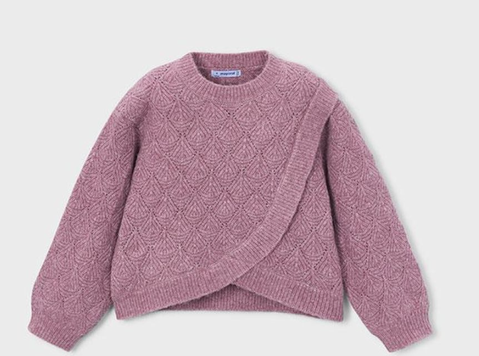 Girl Asymmetric Sweater