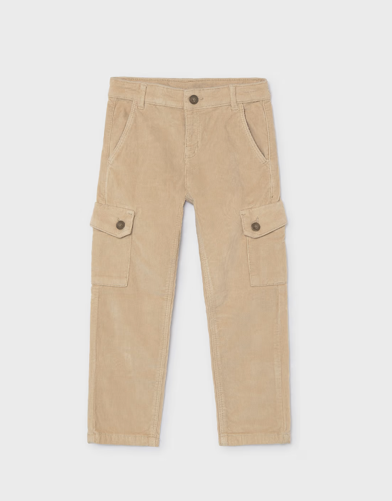 Boy Corduroy Cargo Pants