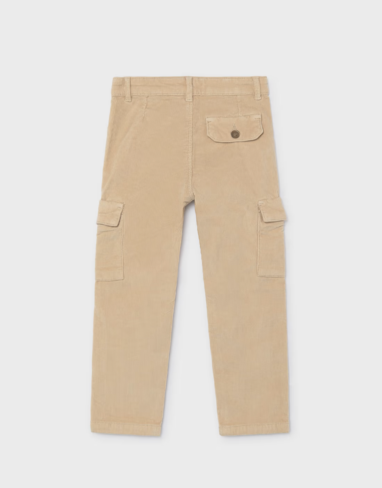 Boy Corduroy Cargo Pants