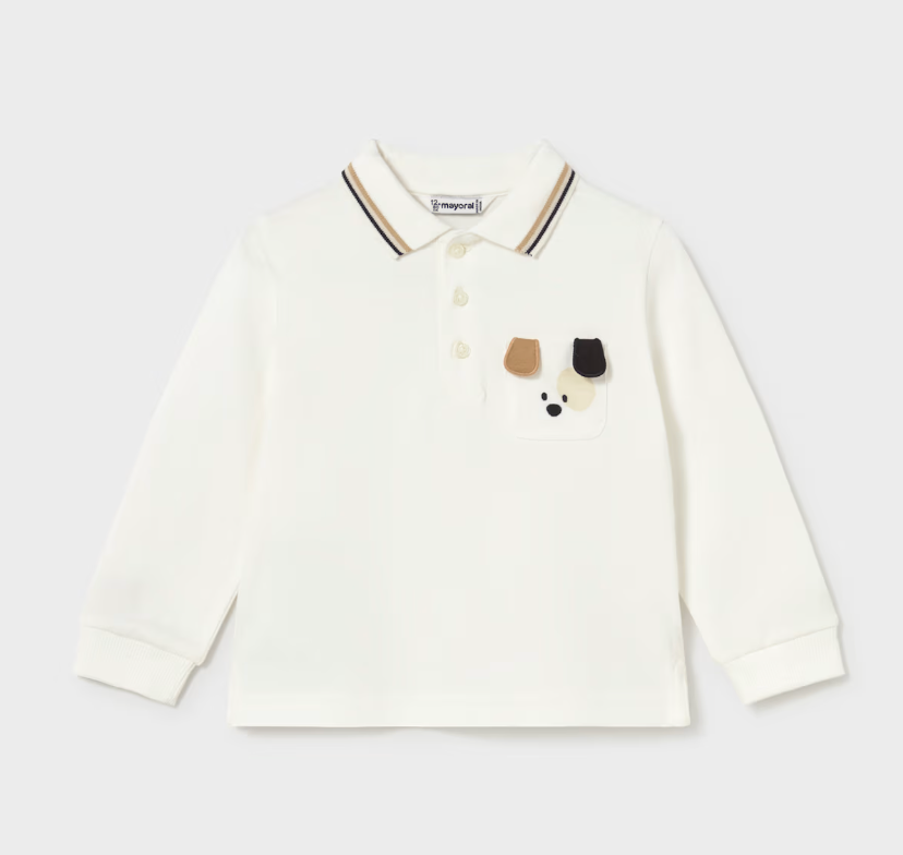 Baby Boy Puppy Polo Shirt