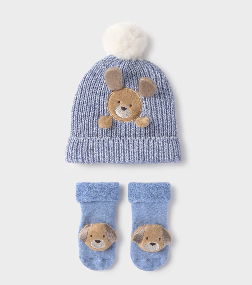 Baby Hat and Sock Set