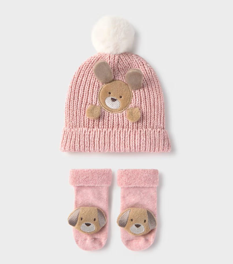 Baby Hat and Sock Set
