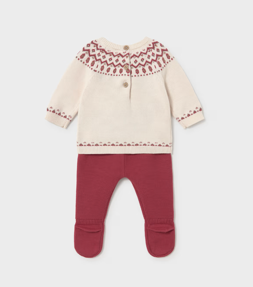 Baby Knit Sweater and Pant Set