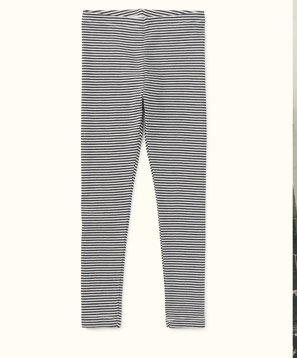 Classic Black Striped Leggings