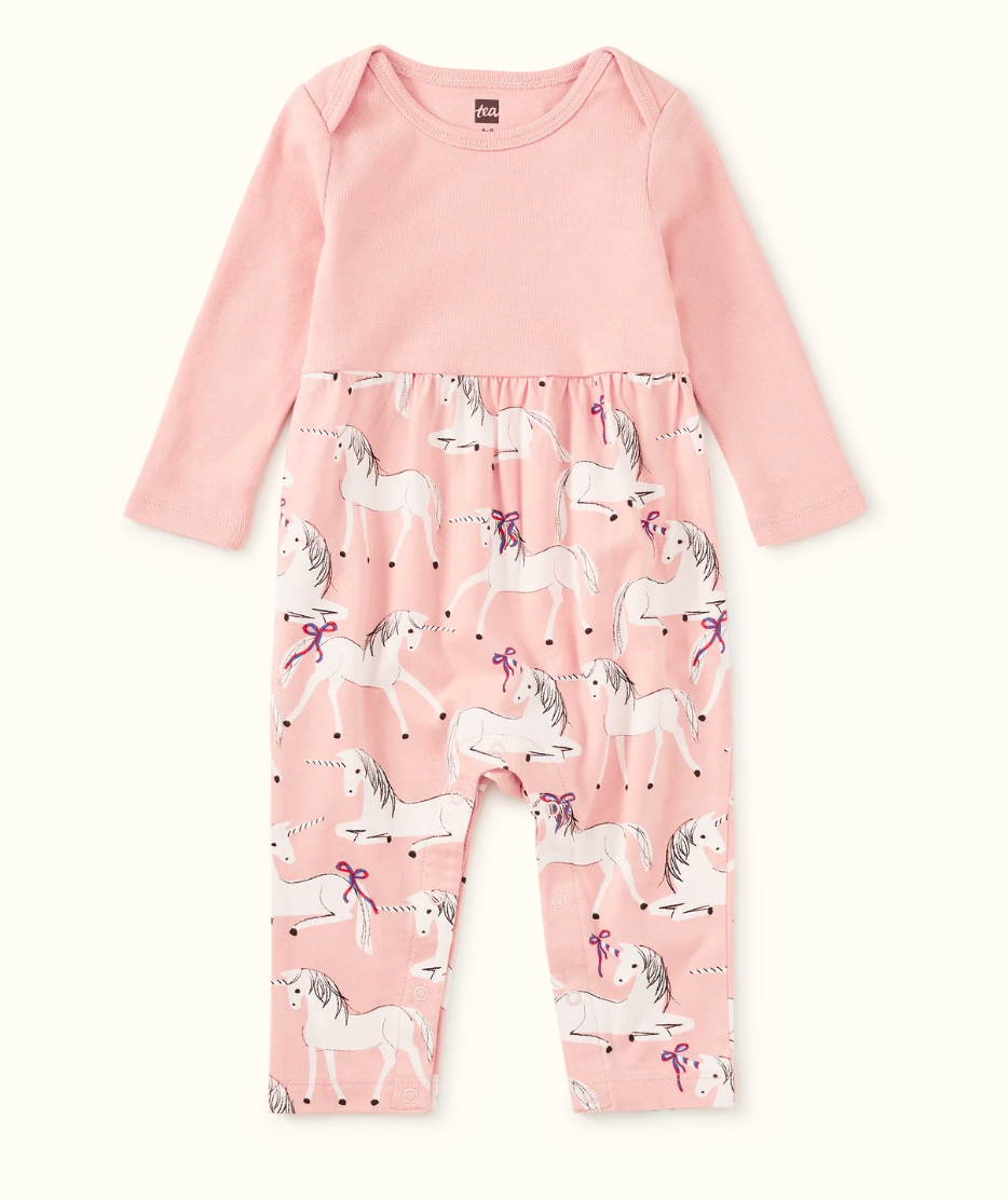 Royal Meadow Unicorn Romper