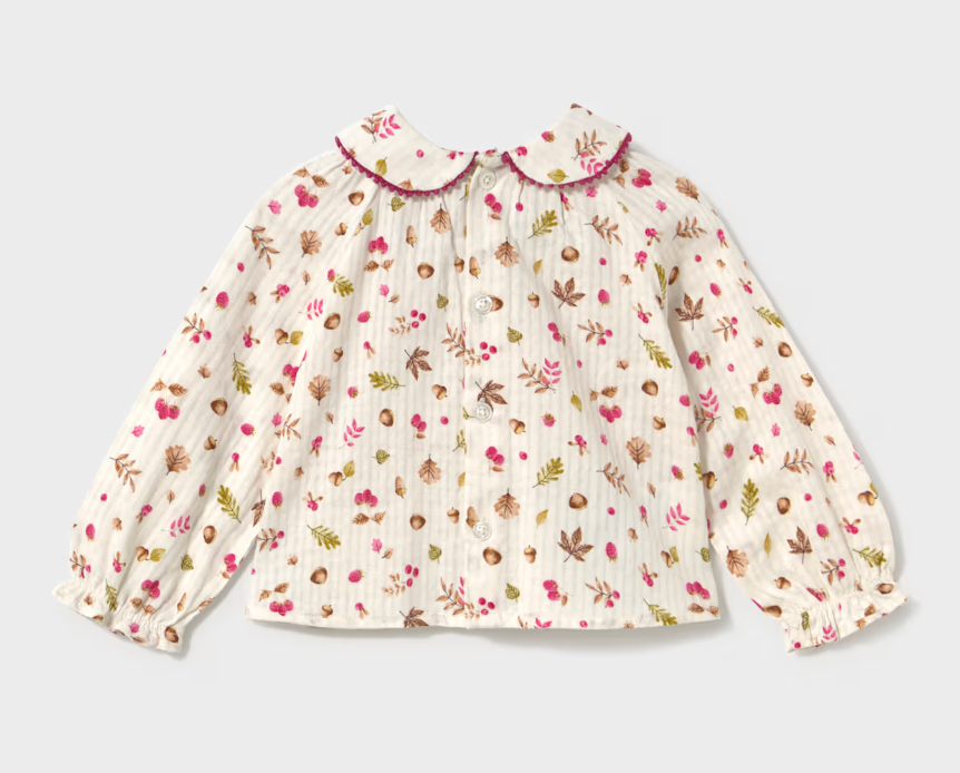 Girls Long Sleeve Blouse