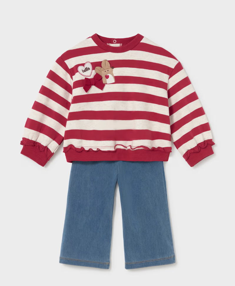 Sweatshirt and Pants Set