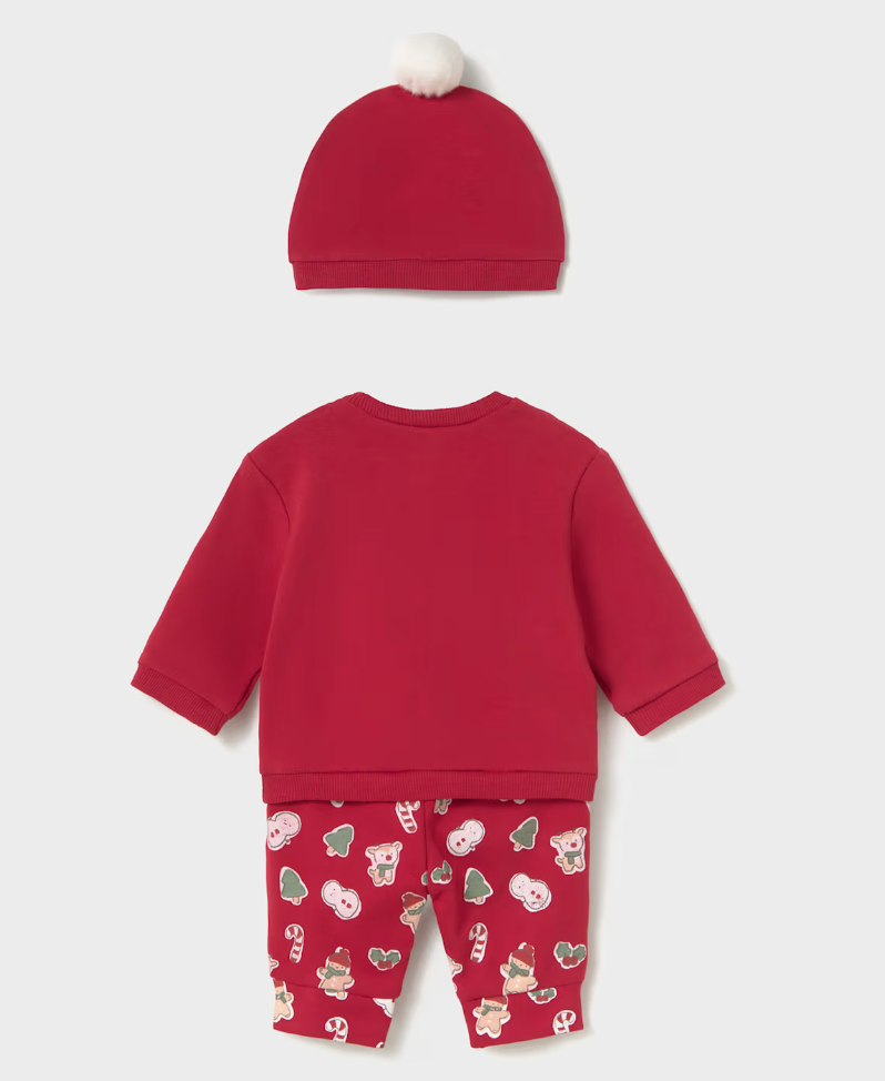 Newborn Boy 3-Piece Santa Set