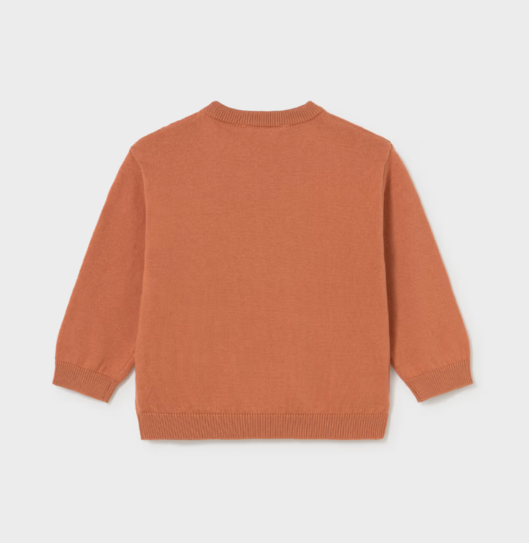 Intarsia Sweater with Fox