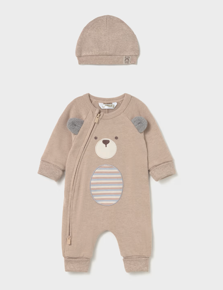 Newborn Romper and Hat Set