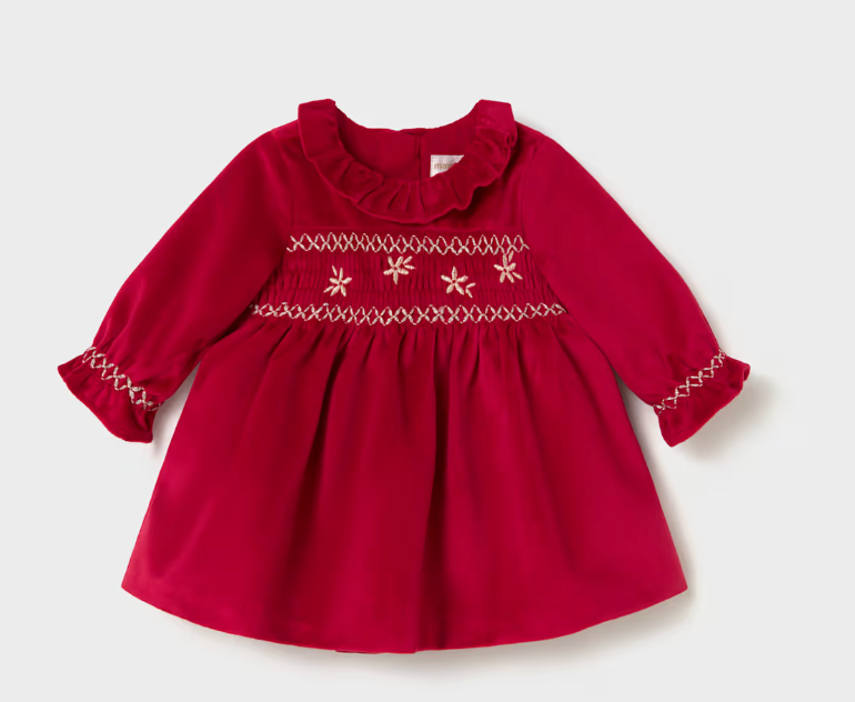 Christmas Velvet Dress