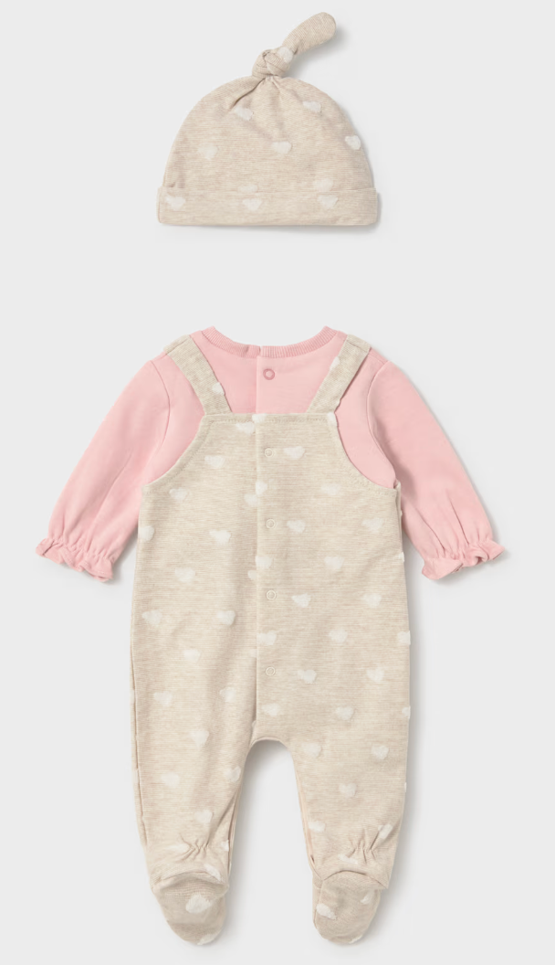 Newborn Romper and Hat Set