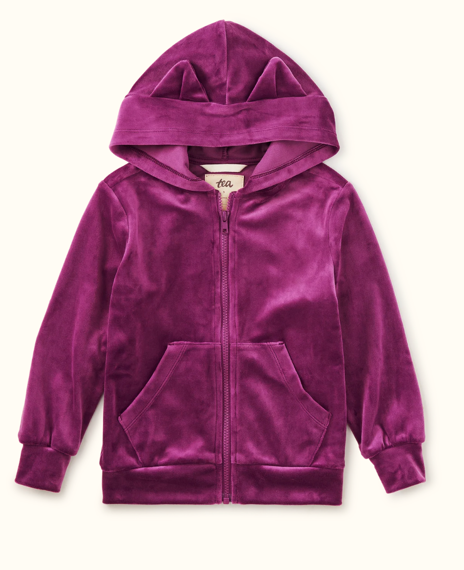 Cosmic Berry Easy Fit Velour Hoodie and Joggers