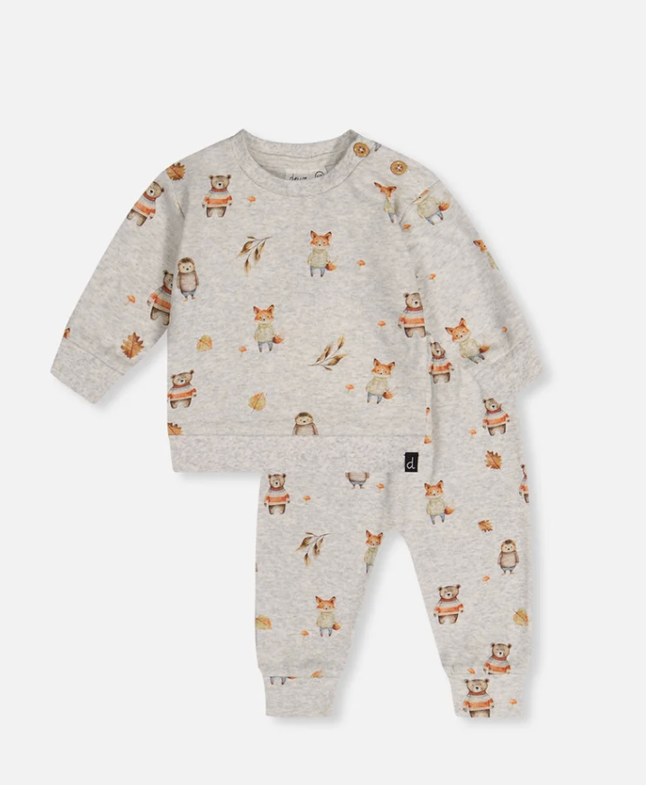 Organic Cotton Sweatpants Set