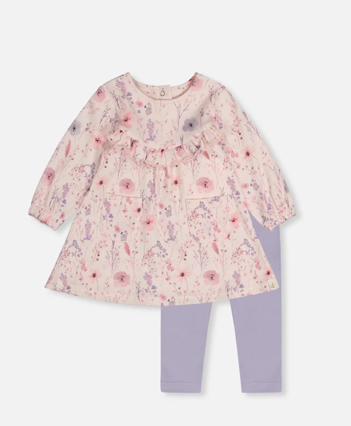 Organic Cotton Dress and Leggings
