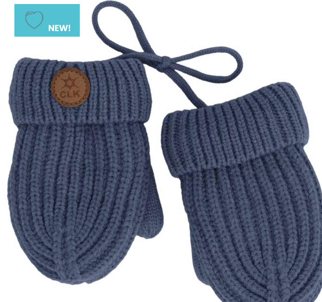 Baby Mittens with Cord