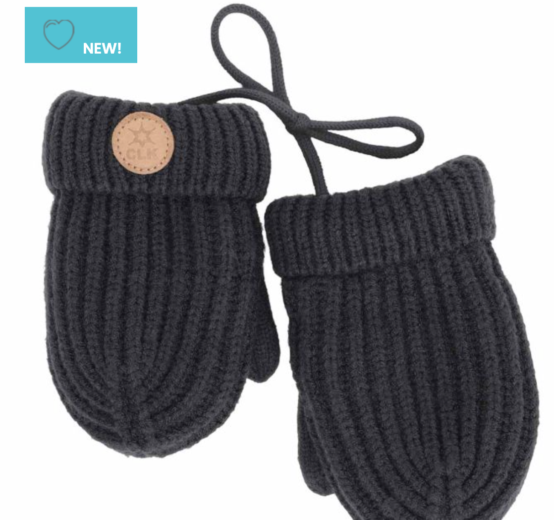 Baby Mittens with Cord
