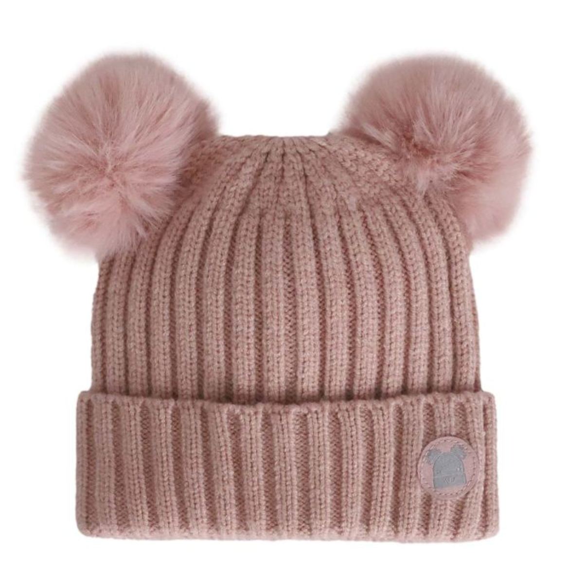 Baby Hat with Poms