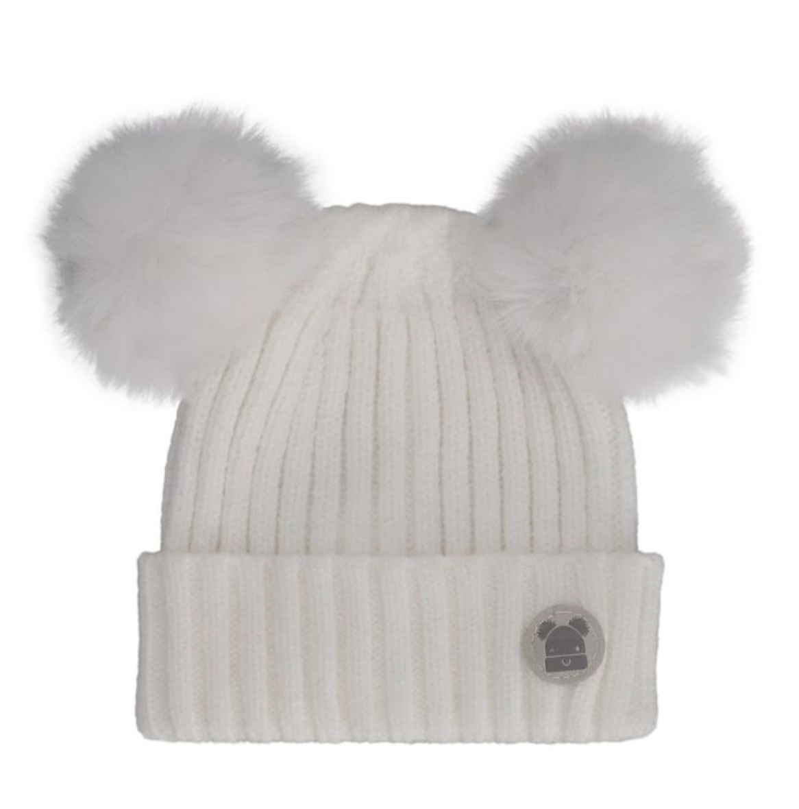 Baby Hat with Poms