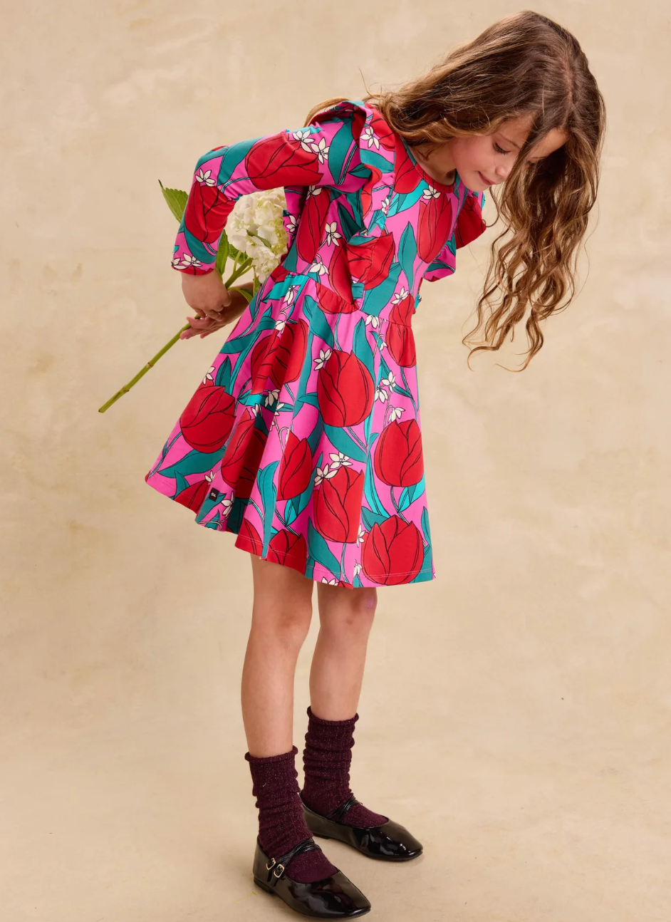 Flutter Tulip Dress