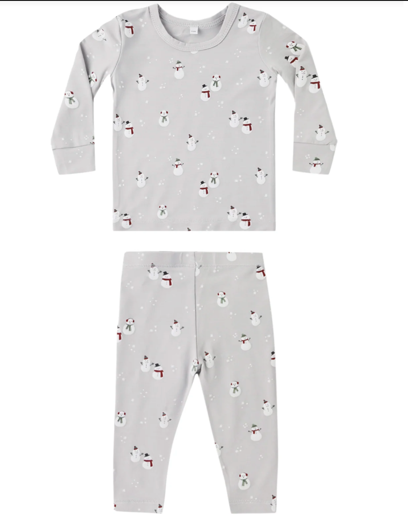 Bamboo Pajama Set Snowman